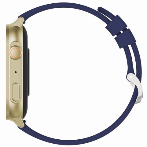 Smartwatch Damski GRAVITY GT15-11 Granatowy + Złota Bransoleta