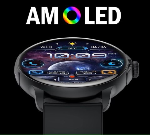 Smartwatch Damski Rubicon RNCF35 Black AMOLED 1.46"