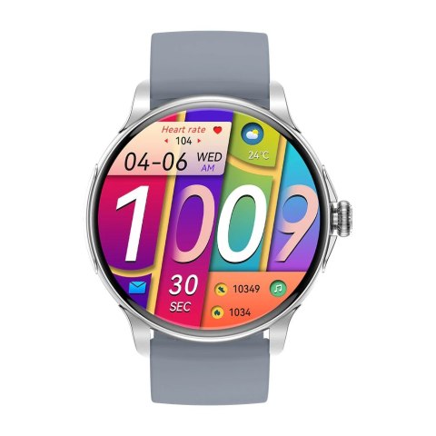 Smartwatch Damski Rubicon RNCF35 Silver - Bransoleta + Pasek