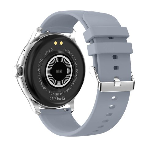 Smartwatch Damski Rubicon RNCF35 Silver - Bransoleta + Pasek