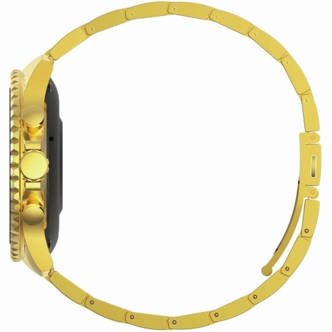 Smartwatch Gravity GT16-1 Złoty na Stalowej Bransolecie