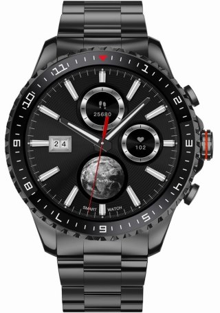 Smartwatch Męski GRAVITY GT16-2 Black z bransoletą