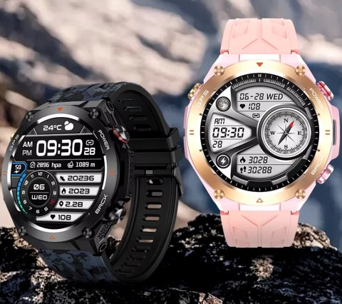 Smartwatch Sportowy Rubicon RNCF37 z GPS i Baterią 650mAh