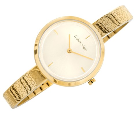 Zegarek Damski Calvin Klein Iconic 25200182 Złoty Bangle