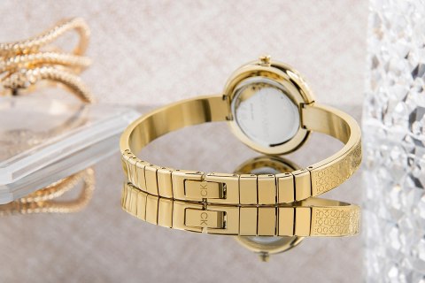 Zegarek Damski Calvin Klein Iconic 25200182 Złoty Bangle