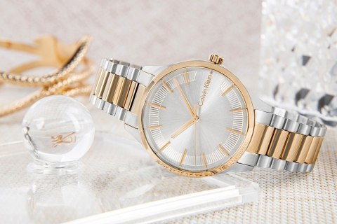Zegarek Damski Calvin Klein Iconic 25200044 Biżuteryjny
