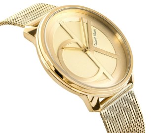 Zegarek Damski Calvin Klein Iconic Mesh Złoty 25200034