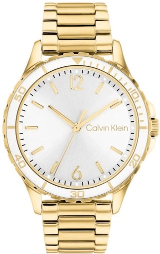 Zegarek Damski Calvin Klein Sport For Her Gold 25200099