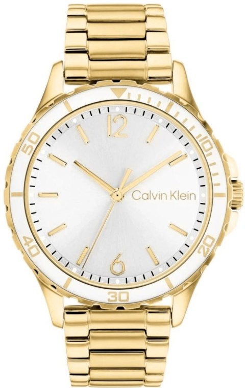 Zegarek Damski Calvin Klein Sport For Her Gold 25200099