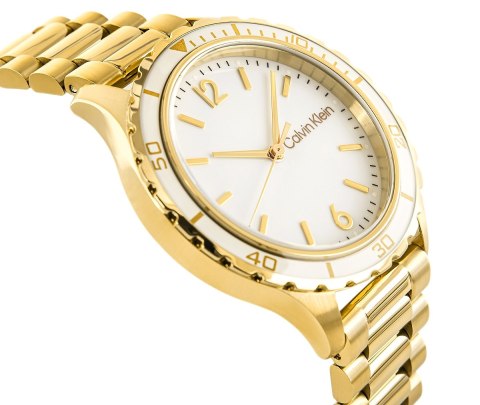 Zegarek Damski Calvin Klein Sport For Her Gold 25200099