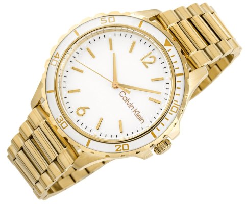 Zegarek Damski Calvin Klein Sport For Her Gold 25200099