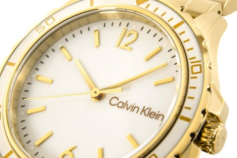 Zegarek Damski Calvin Klein Sport For Her Gold 25200099