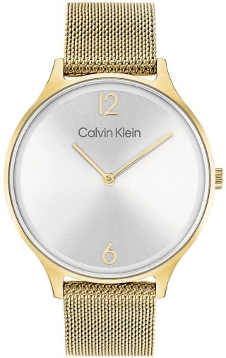 Zegarek Damski Calvin Klein Timeless Mesh Gold 25200003