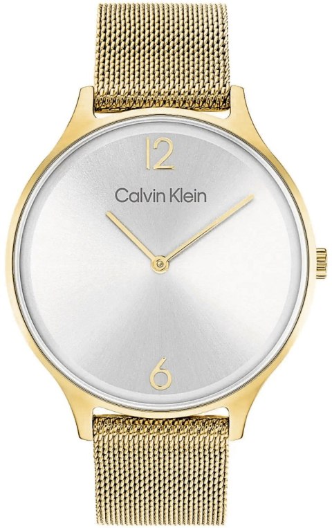 Zegarek Damski Calvin Klein Timeless Mesh Gold 25200003