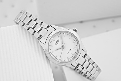 Zegarek Damski Casio LTP-1275D-7ADF Klasyczny Srebrny + BOX