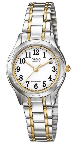 Zegarek Damski Casio LTP-1275SG-7BDF Srebrno-Złoty + BOX
