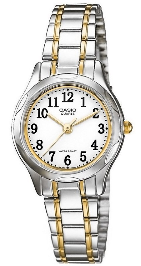 Zegarek Damski Casio LTP-1275SG-7BDF Srebrno-Złoty + BOX