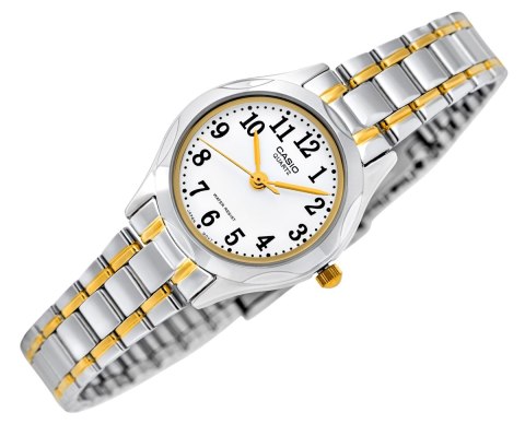 Zegarek Damski Casio LTP-1275SG-7BDF Srebrno-Złoty + BOX