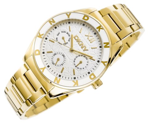 Zegarek Damski DKNY Chambers Multi Sport Złoty