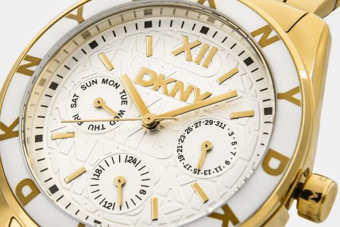 Zegarek Damski DKNY Chambers Multi Sport Złoty