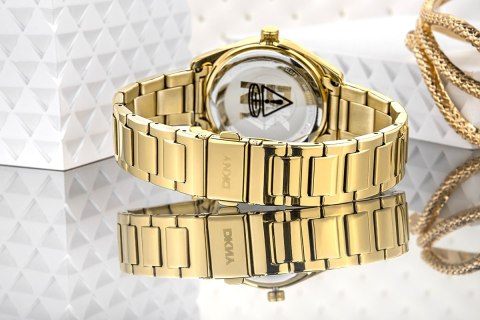 Zegarek Damski DKNY Chambers Multi Sport Złoty