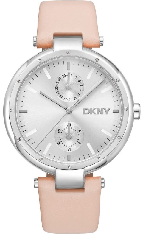Zegarek Damski DKNY Downtown Multi Srebrny