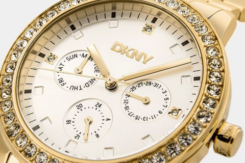 Zegarek Damski DKNY Parsons Multi Glitz Złoty