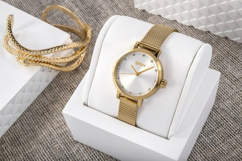 Zegarek Damski DKNY Soho Mini DK1L037M0035 Złoty Mesh
