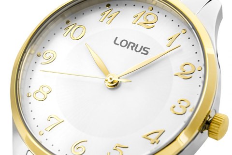 Zegarek damski Lorus Classic RG270VX9 bicolor z pudełkiem