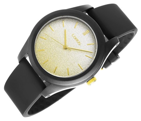 Damski zegarek Lorus Sport RG269TX9 - złoty gradient i silikon