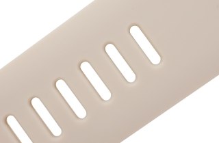 Pasek Silikonowy do Smartwatcha VELTORI VT320 20mm Beżowy