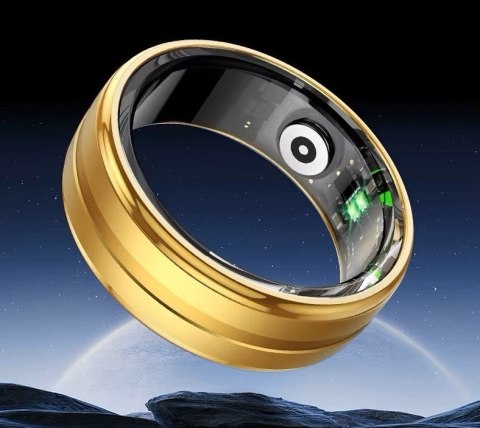 Smart Ring RUBICON R6 Deep Grey - Elegancki pierścień fitness