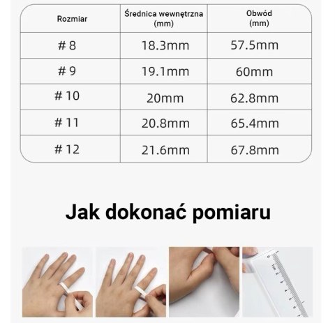 Smart Ring RUBICON R6 Gold - Złota elegancja i technologia