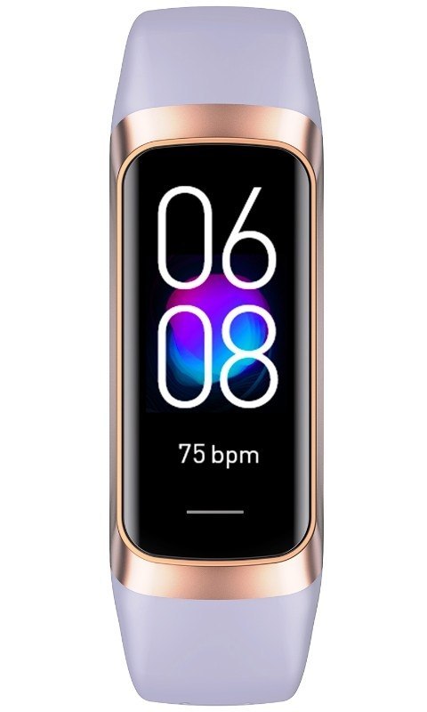 Smartband Damski RUBICON RNCF05 Rose Gold/Berry