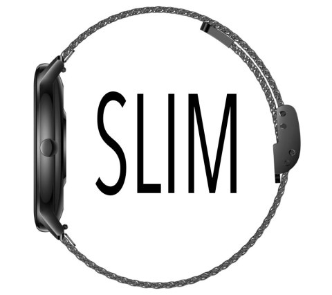 Smartwatch Damski Rubicon RNBE66 Black Super Slim