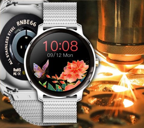 Smartwatch Damski Rubicon RNBE66 Silver Super Slim