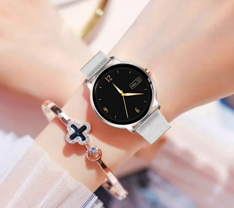 Smartwatch Damski Rubicon RNBE66 Silver Super Slim