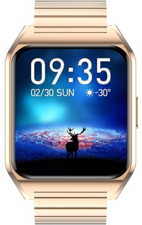 Smartwatch Rubicon RNCE89 Rose Gold z Funkcją Termometru