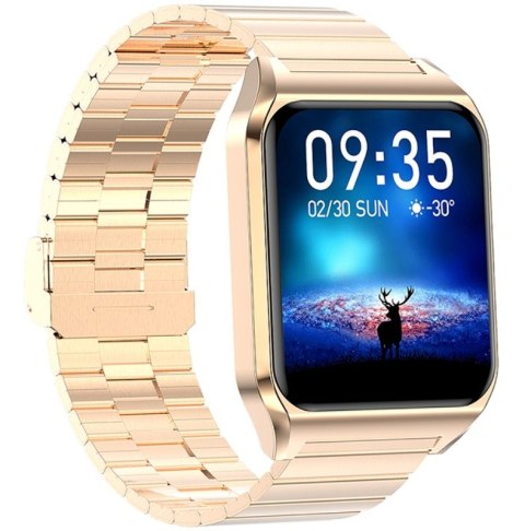 Smartwatch Rubicon RNCE89 Rose Gold z Funkcją Termometru