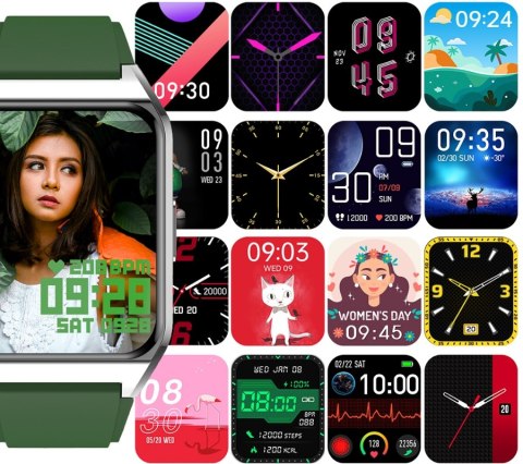 Smartwatch Rubicon RNCE89 Rose Gold z Funkcją Termometru