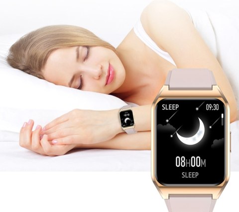 Smartwatch Rubicon RNCE89 Rose Gold z Funkcją Termometru