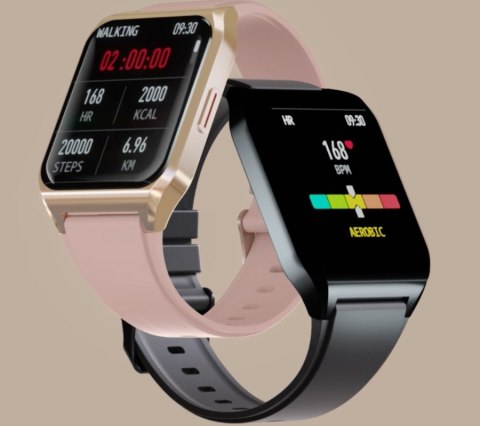 Smartwatch Rubicon RNCE89 Rose Gold z Funkcją Termometru