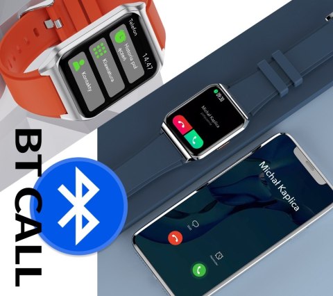 Smartwatch Rubicon RNCE89 Rose Gold z Funkcją Termometru