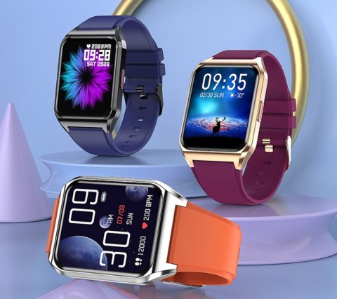 Smartwatch Rubicon RNCE89 Rose Gold z Funkcją Termometru