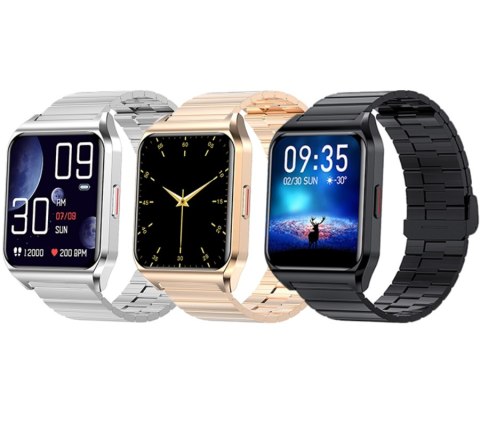Smartwatch Rubicon RNCE89 Rose Gold z Funkcją Termometru