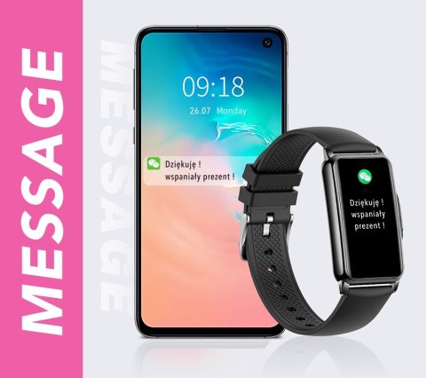 Smartwatch Damski Rubicon RNCF04 Black