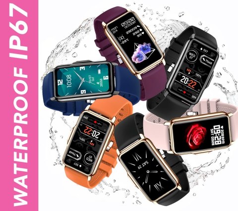 Smartwatch Damski Rubicon RNCF04 Black