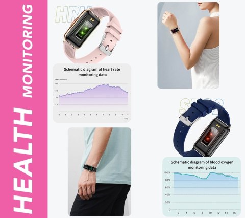 Smartwatch Damski Rubicon RNCF04 Black