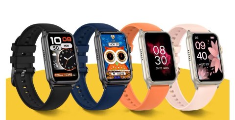 Smartwatch Damski Rubicon RNCF06 - Rose Gold/Pink