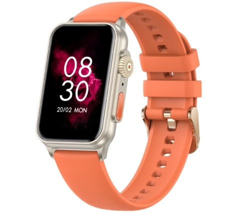 Smartwatch Damski Rubicon RNCF06 - Tytan/Orange
